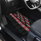 Roimata Toroa Maori Taniko Inspired New Zealand Car Mats