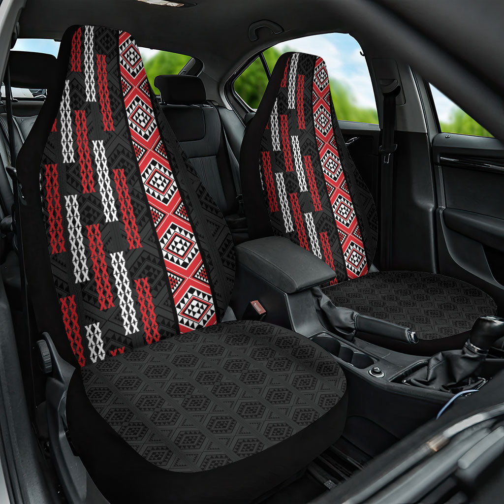 Roimata Toroa Maori Taniko Inspired New Zealand Car Seat Cover