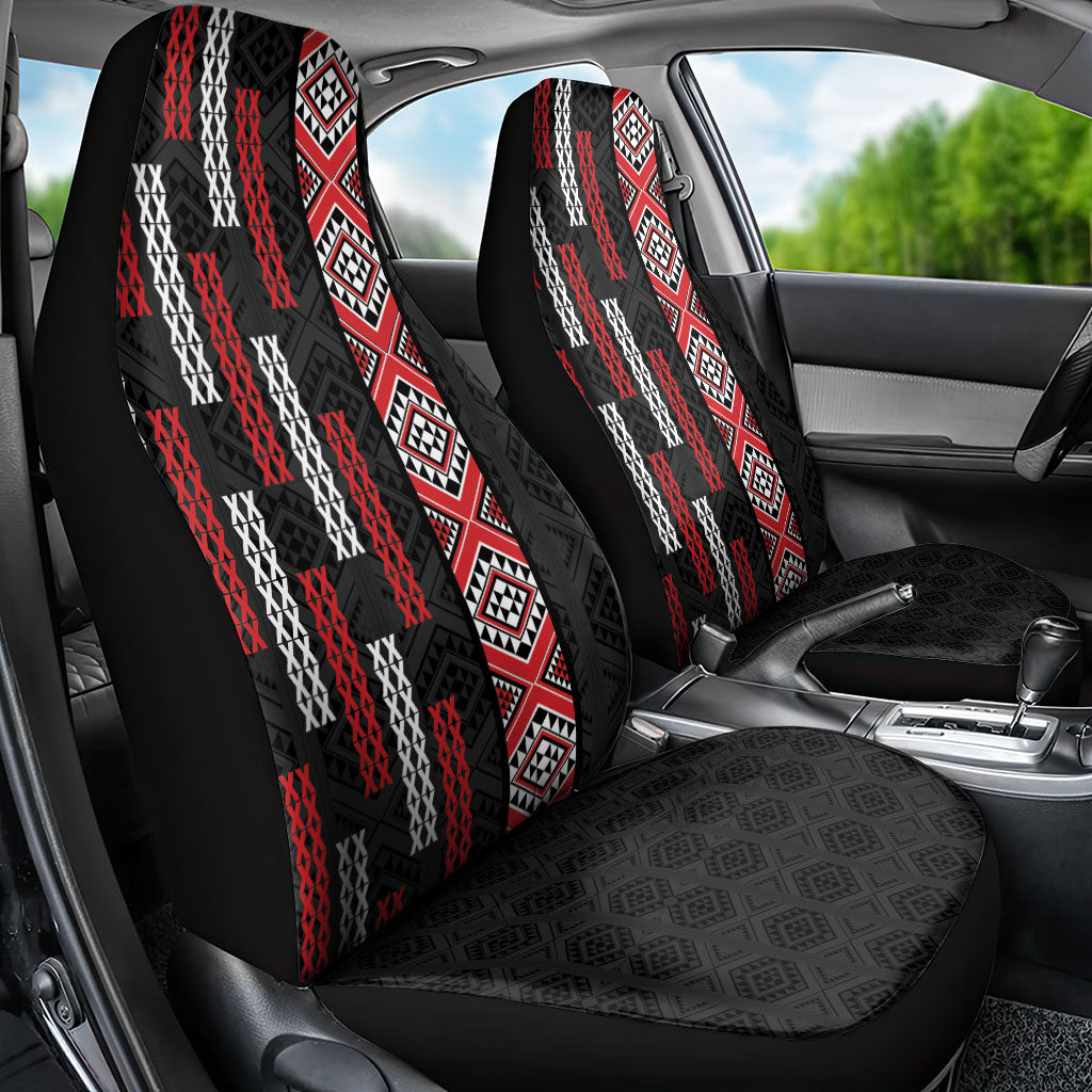 Roimata Toroa Maori Taniko Inspired New Zealand Car Seat Cover