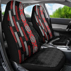 Roimata Toroa Maori Taniko Inspired New Zealand Car Seat Cover