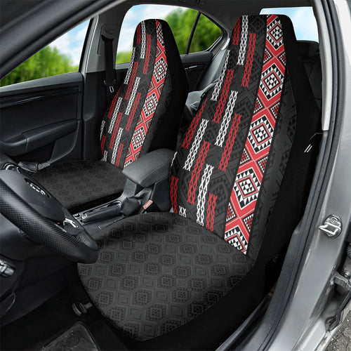 Roimata Toroa Maori Taniko Inspired New Zealand Car Seat Cover