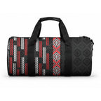 Roimata Toroa Maori Taniko Inspired New Zealand Duffle Bag