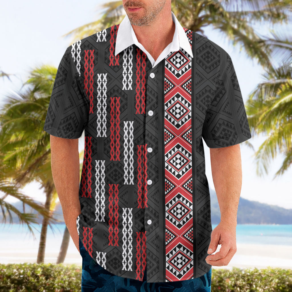 Roimata Toroa Maori Taniko Inspired New Zealand Hawaiian Shirt