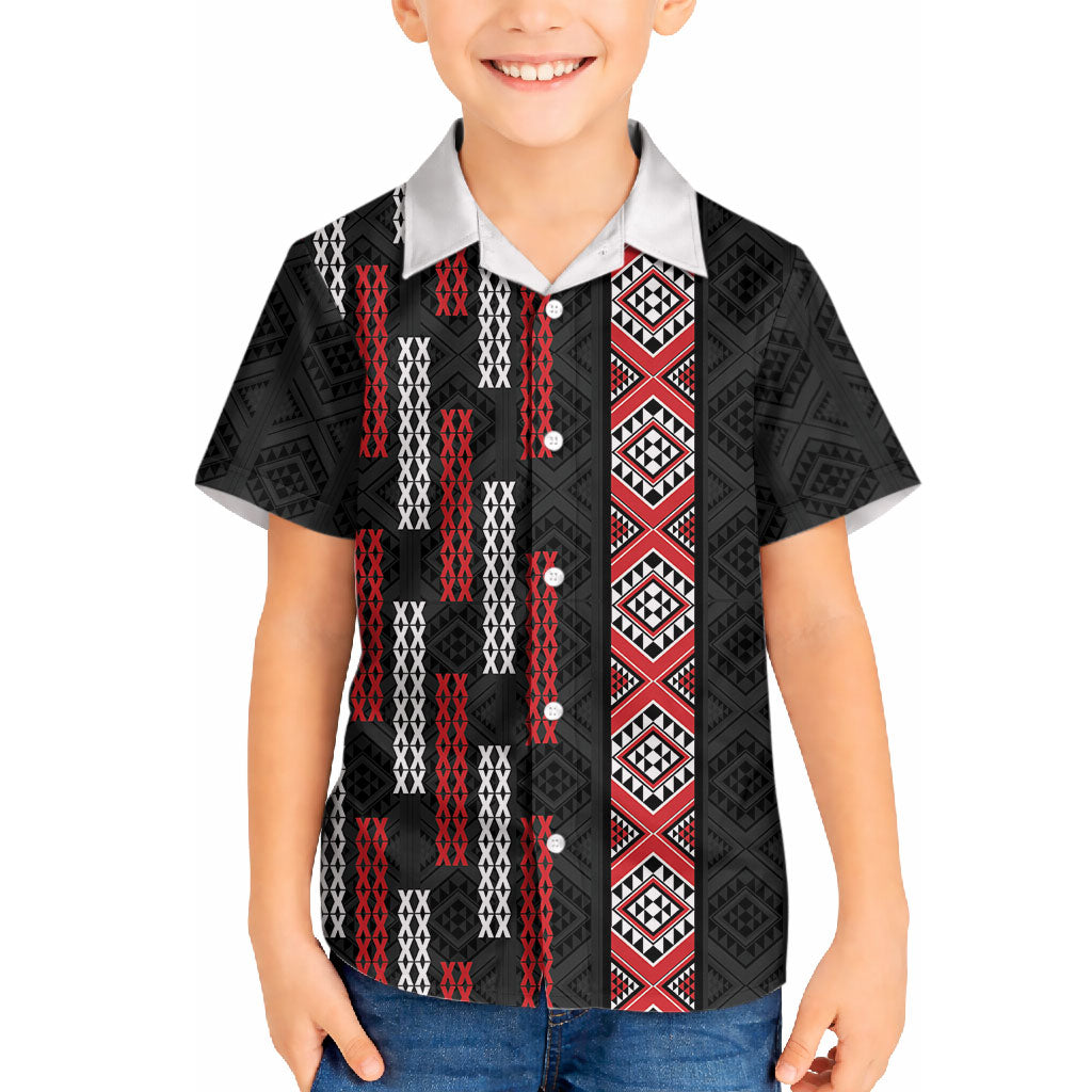 Roimata Toroa Maori Taniko Inspired New Zealand Hawaiian Shirt