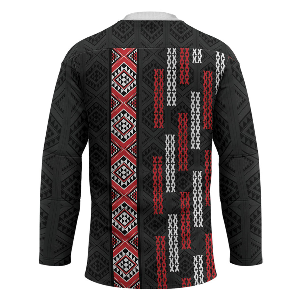 Roimata Toroa Maori Taniko Inspired New Zealand Hockey Jersey