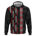 Roimata Toroa Maori Taniko Inspired New Zealand Hoodie
