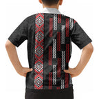 Roimata Toroa Maori Taniko Inspired New Zealand Kid Hawaiian Shirt