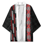 Roimata Toroa Maori Taniko Inspired New Zealand Kimono