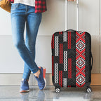 Roimata Toroa Maori Taniko Inspired New Zealand Luggage Cover