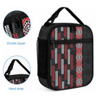 Roimata Toroa Maori Taniko Inspired New Zealand Lunch Bag