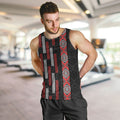 Roimata Toroa Maori Taniko Inspired New Zealand Men Tank Top