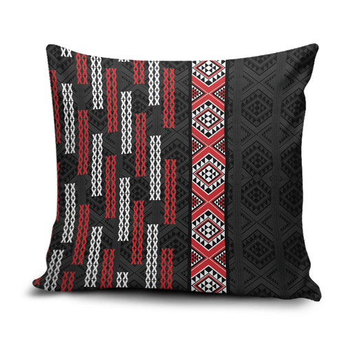 Roimata Toroa Maori Taniko Inspired New Zealand Pillow Cover