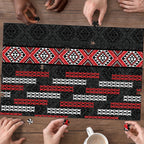 Roimata Toroa Maori Taniko Inspired New Zealand Puzzle