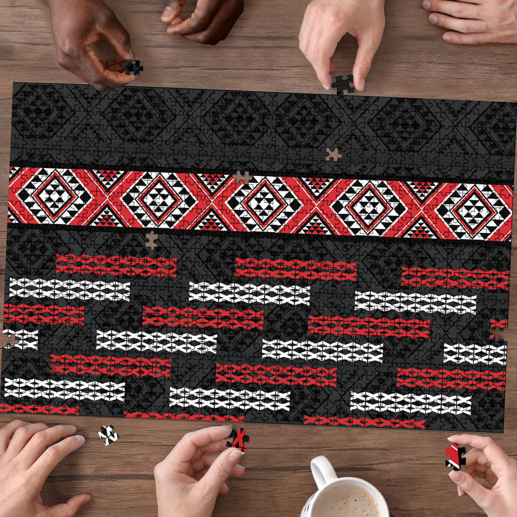 Roimata Toroa Maori Taniko Inspired New Zealand Puzzle
