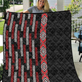 Roimata Toroa Maori Taniko Inspired New Zealand Quilt