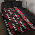 Roimata Toroa Maori Taniko Inspired New Zealand Quilt Bed Set