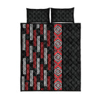 Roimata Toroa Maori Taniko Inspired New Zealand Quilt Bed Set