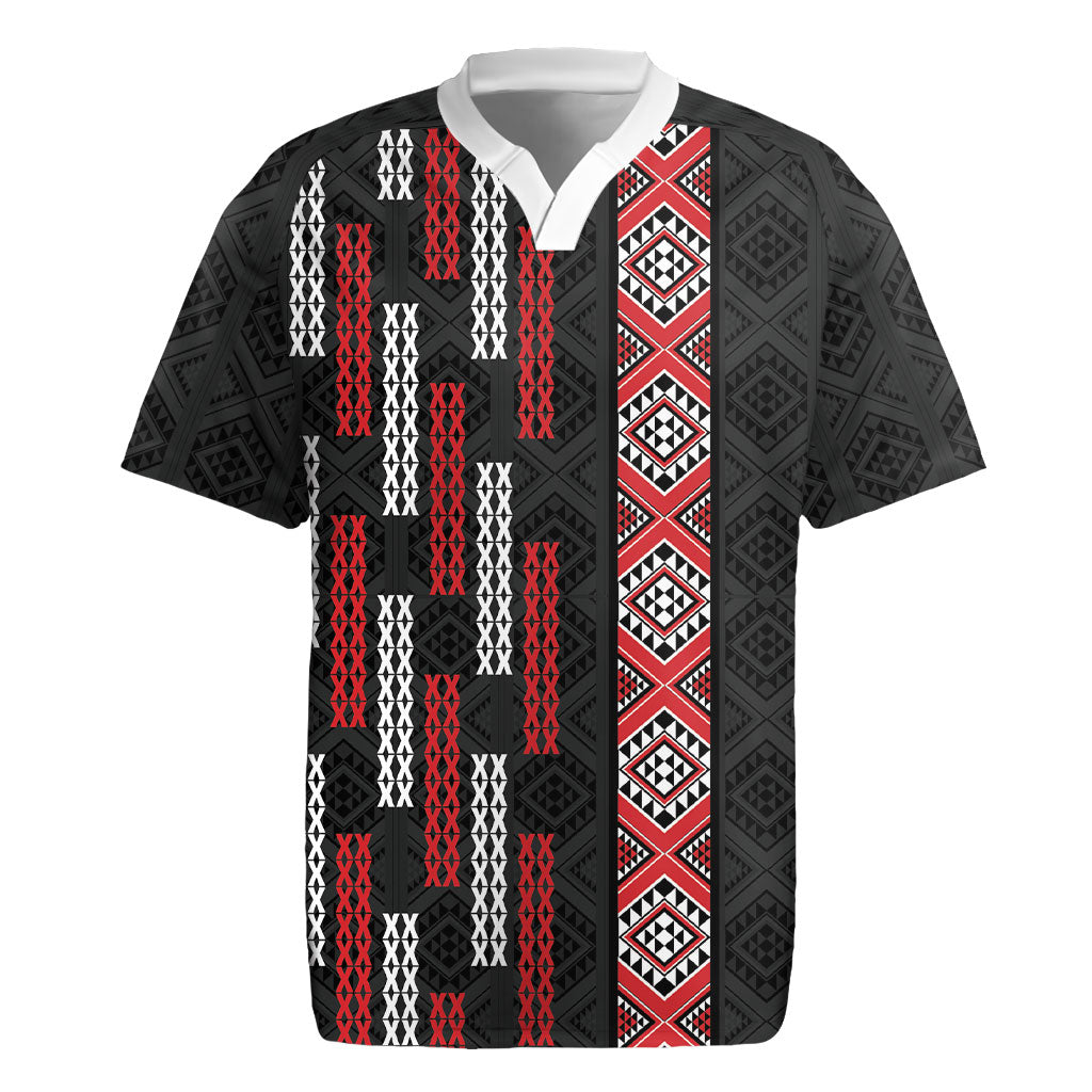 Roimata Toroa Maori Taniko Inspired New Zealand Rugby Jersey