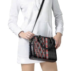 Roimata Toroa Maori Taniko Inspired New Zealand Shoulder Handbag