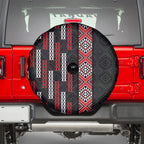 Roimata Toroa Maori Taniko Inspired New Zealand Spare Tire Cover
