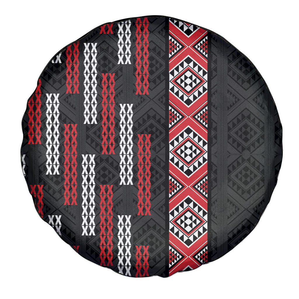 Roimata Toroa Maori Taniko Inspired New Zealand Spare Tire Cover