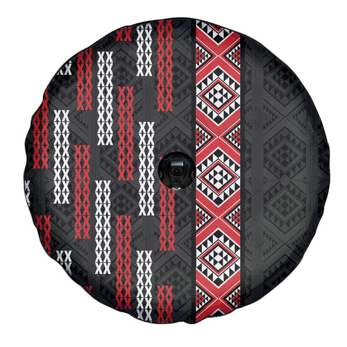 Roimata Toroa Maori Taniko Inspired New Zealand Spare Tire Cover