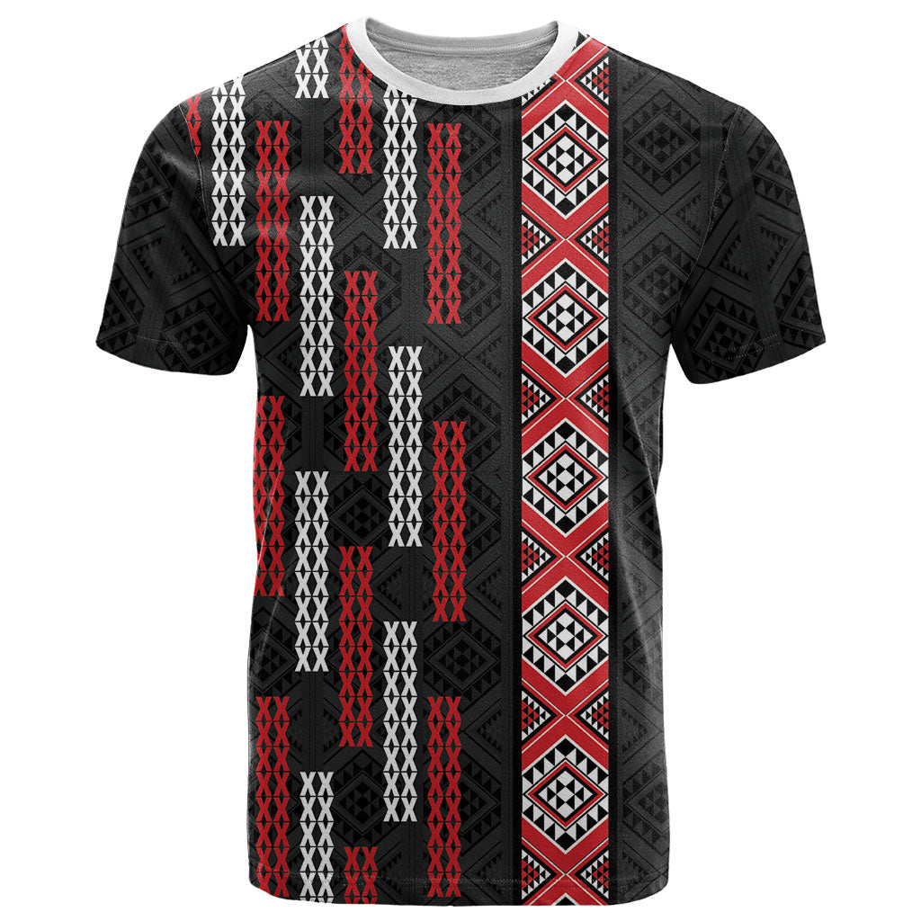 Roimata Toroa Maori Taniko Inspired New Zealand T Shirt