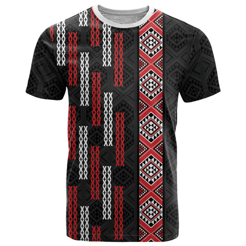 Roimata Toroa Maori Taniko Inspired New Zealand T Shirt