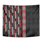 Roimata Toroa Maori Taniko Inspired New Zealand Tapestry