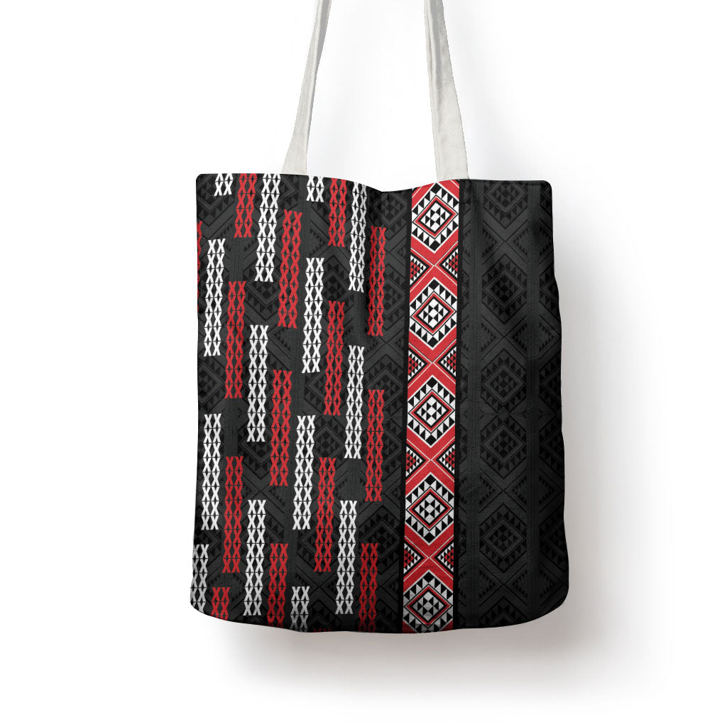 Roimata Toroa Maori Taniko Inspired New Zealand Tote Bag