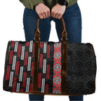 Roimata Toroa Maori Taniko Inspired New Zealand Travel Bag