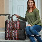 Roimata Toroa Maori Taniko Inspired New Zealand Travel Bag