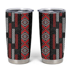Roimata Toroa Maori Taniko Inspired New Zealand Tumbler Cup