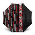Roimata Toroa Maori Taniko Inspired New Zealand Umbrella