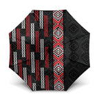 Roimata Toroa Maori Taniko Inspired New Zealand Umbrella