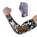 New Zealand Whakairo Arm Sleeves Tiki Maori Carving Taniko Motifs