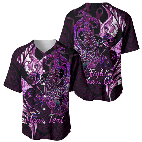 personalised-new-zealand-breast-cancer-baseball-jersey-fight-like-a-girl-pink-manaia-fern-with-paua-shell