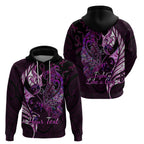 personalised-new-zealand-breast-cancer-hoodie-fight-like-a-girl-pink-manaia-fern-with-paua-shell