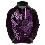 personalised-new-zealand-breast-cancer-hoodie-fight-like-a-girl-pink-manaia-fern-with-paua-shell