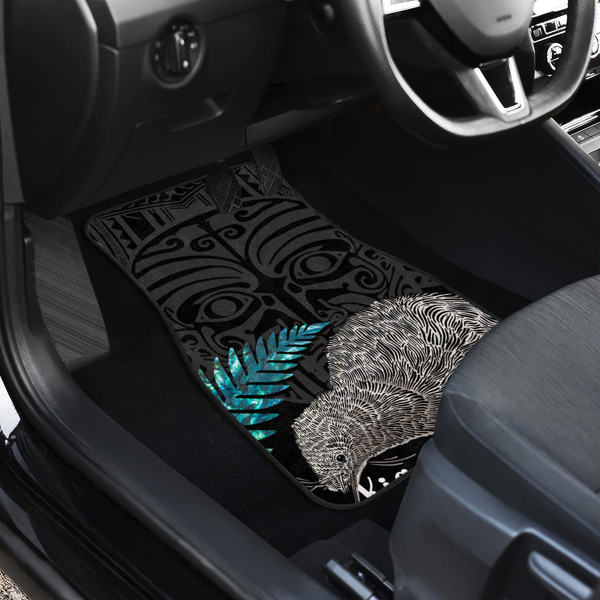 custom-new-zealand-silver-fern-rugby-car-mats-pacific-2023-kia-haka-kiwis-with-maori-ta-moko