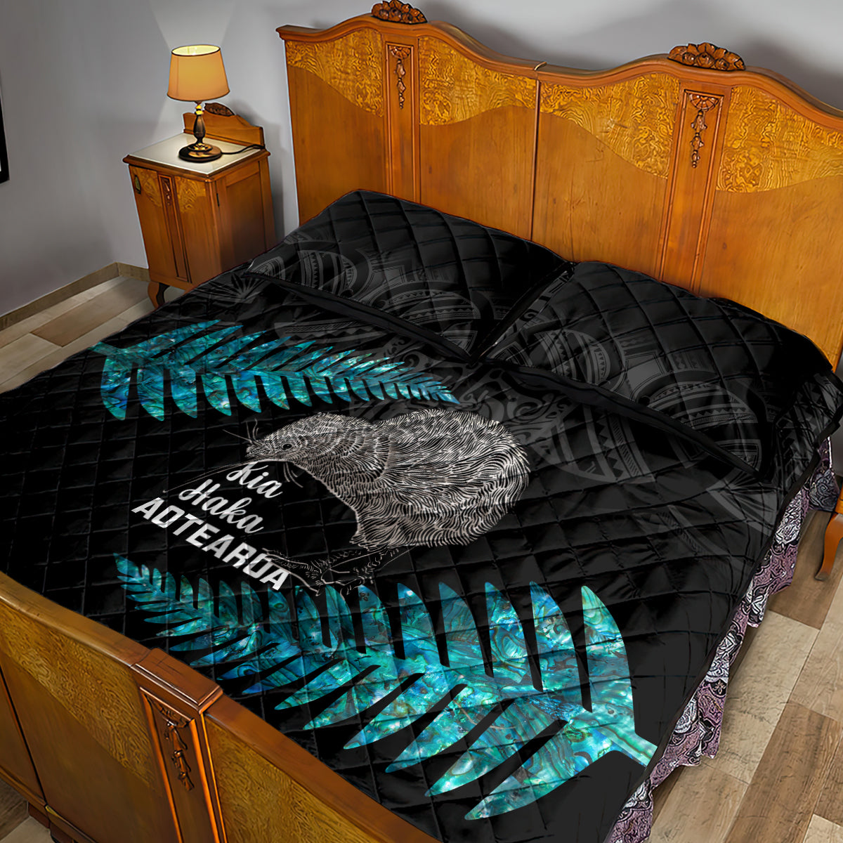 custom-new-zealand-silver-fern-rugby-quilt-bed-set-pacific-2023-kia-haka-kiwis-with-maori-ta-moko