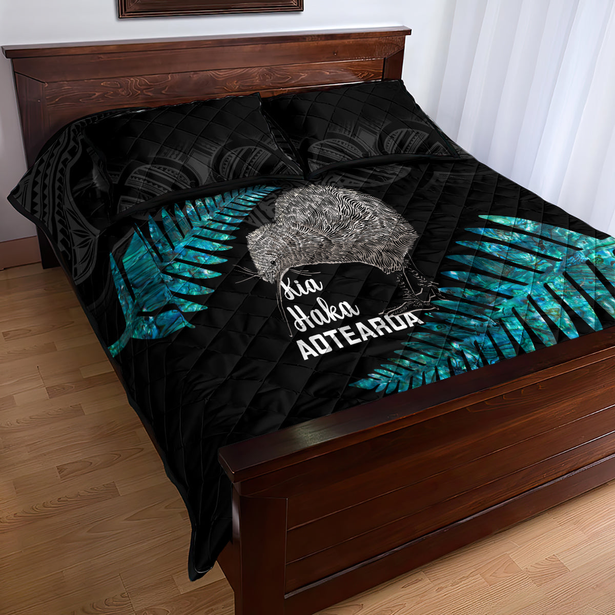 custom-new-zealand-silver-fern-rugby-quilt-bed-set-pacific-2023-kia-haka-kiwis-with-maori-ta-moko