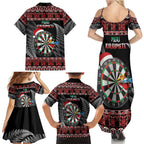 All I Want For Christmas Is Darts New Zealand Family Matching Summer Maxi Dress and Hawaiian Shirt