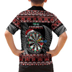 All I Want For Christmas Is Darts New Zealand Kid Hawaiian Shirt
