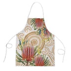 Australia Banksia Apron Aussie Native Flowers Indigenous Art - Aussie Hoodie