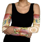 Australia Banksia Arm Sleeves Aussie Native Flowers Indigenous Art - Aussie Hoodie