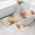 Australia Banksia Bathroom Set Aussie Native Flowers Indigenous Art - Aussie Hoodie