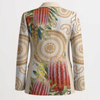 Australia Banksia Blazer Aussie Native Flowers Indigenous Art - Aussie Hoodie