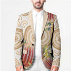 Australia Banksia Blazer Aussie Native Flowers Indigenous Art - Aussie Hoodie