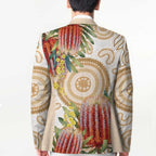 Australia Banksia Blazer Aussie Native Flowers Indigenous Art - Aussie Hoodie